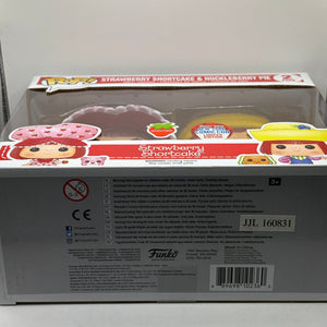 Funko POP! Strawberry Shortcake & Huckleberry Pie 2 Pack Scented 2016 NYCC FRENLY BRICKS - Open 7 Days