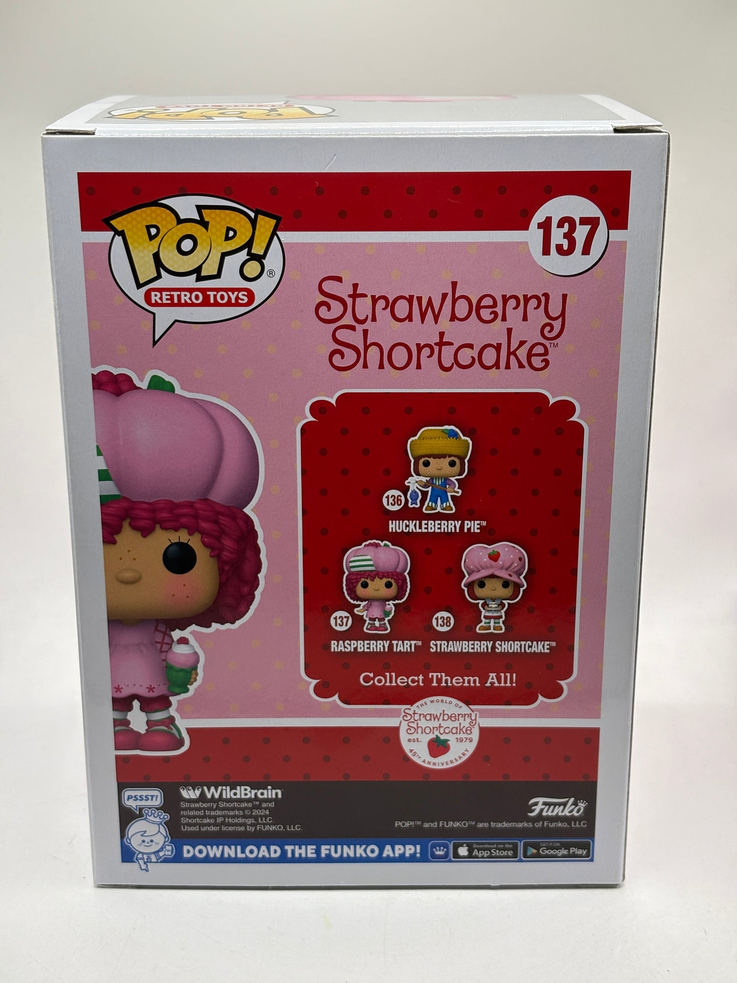 Funko POP! Retro Toys Strawberry Shortcake #137 Raspberry Tart FRENLY BRICKS - Open 7 Days