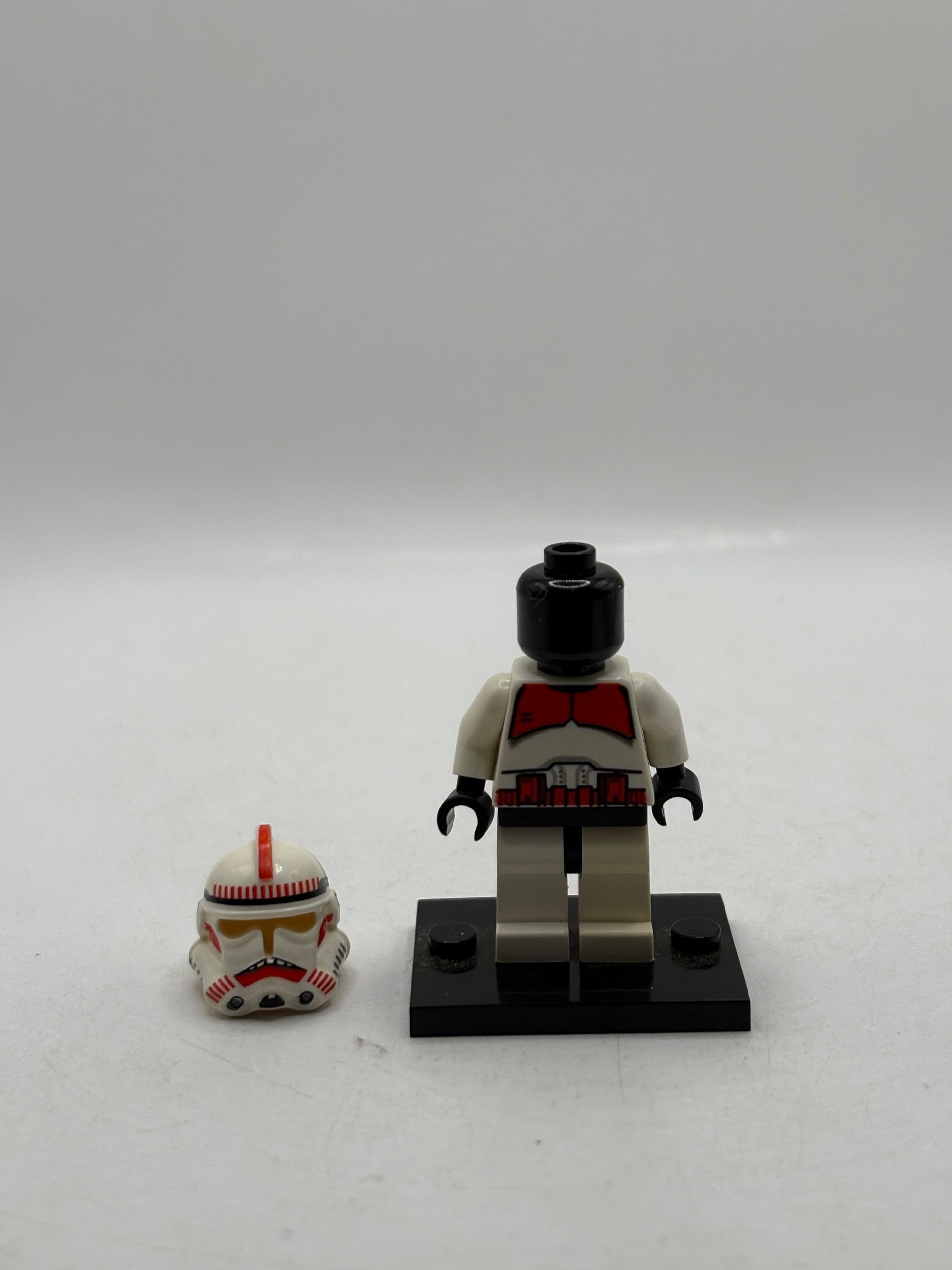 Lego Star Wars Phase 1 Clone Shock Trooper Red SW091 Minifigure FRENLY BRICKS - Open 7 Days