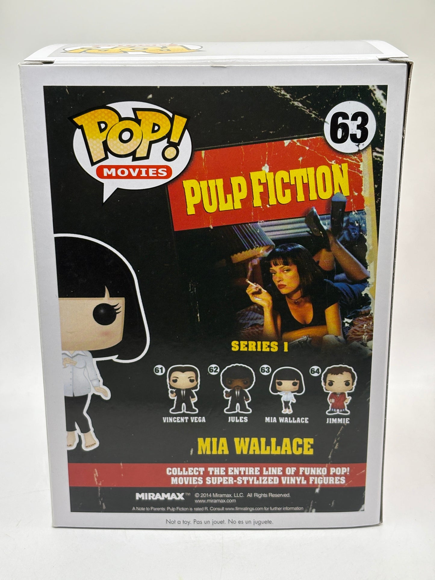 Funko POP! Movies Pulp Fiction #63 Mia Wallace Vinyl Figure FRENLY BRICKS - Open 7 Days