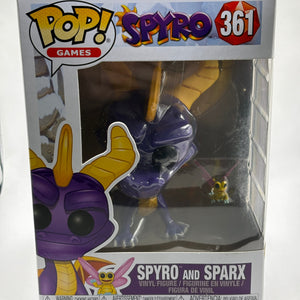 Funko POP! Games Spyro #36- Spyro & Sparx Vinyl Fogure FRENLY BRICKS - Open 7 Days