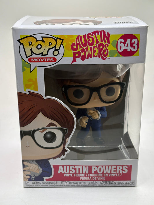 Funko POP! Movies Austin Powers #643 Austin Powers Vinyl Figure FRENLY BRICKS - Open 7 Days