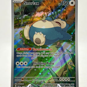 Pokemon TCG SVP Promos - Snorlax SVP051 Black Star Promo LP (1) FRENLY BRICKS - Open 7 Days