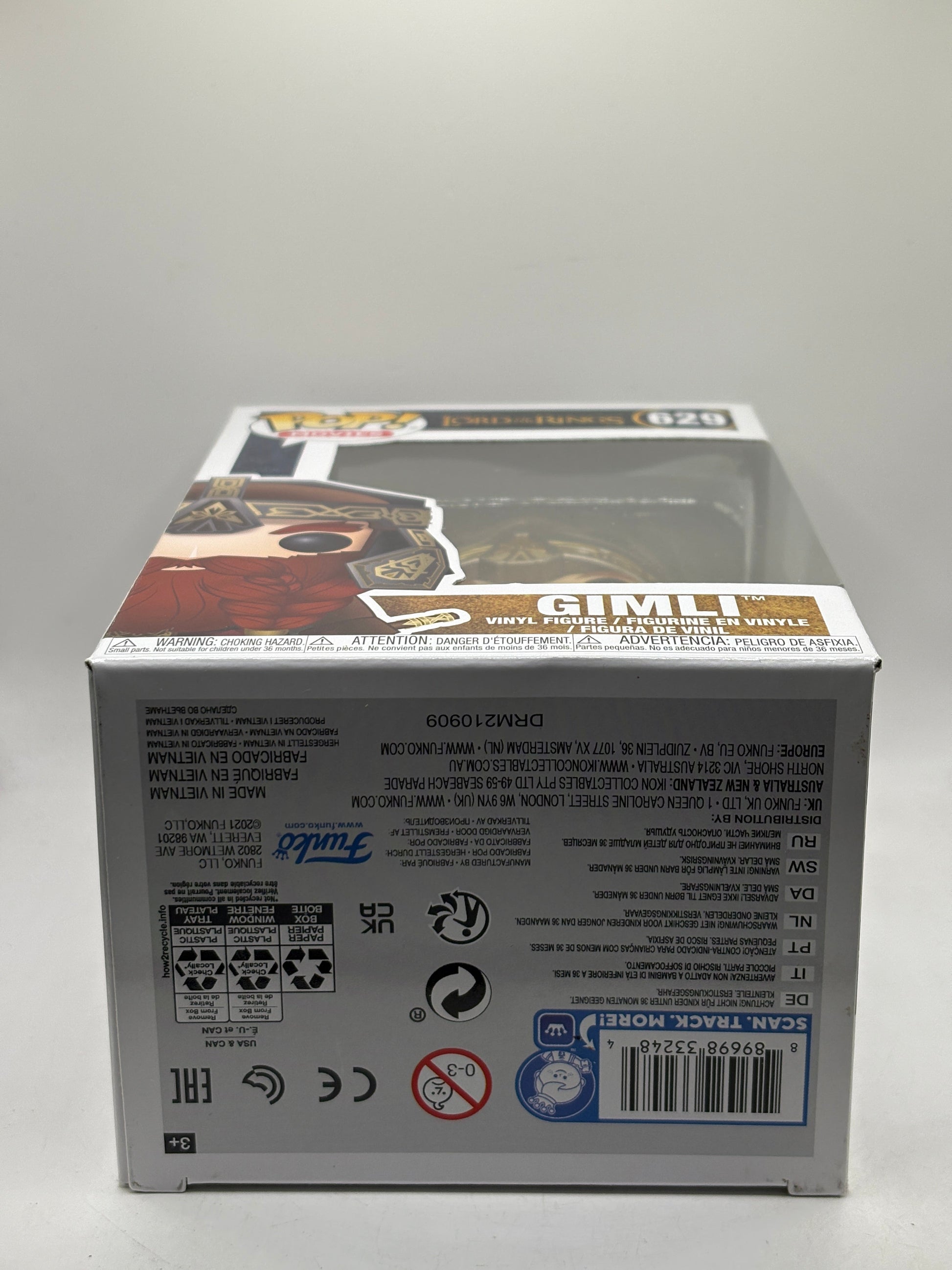 Funko POP! Movies Lord of the Rings #629 Gimli Vinyl Figure FRENLY BRICKS - Open 7 Days