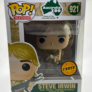 Funko POP! Television Australia Zoo #921 Steve Irwin Limited Chase FRENLY BRICKS - Open 7 Days