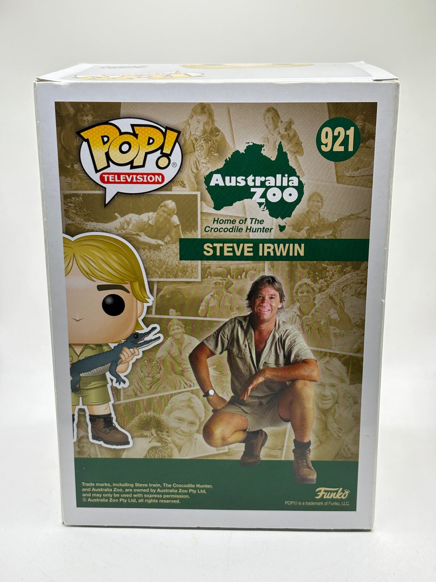 Funko POP! Television Australia Zoo #921 Steve Irwin Limited Chase FRENLY BRICKS - Open 7 Days