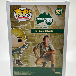 Funko POP! Television Australia Zoo #921 Steve Irwin Limited Chase FRENLY BRICKS - Open 7 Days