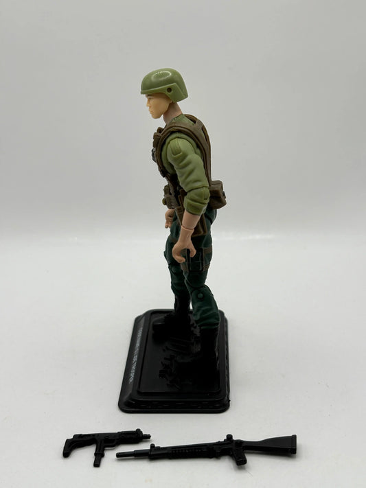 G.I.Joe 2008 25th Anniversary Codename: G.I.JDE Trooper Loose Blonde Hair FRENLY BRICKS - Open 7 Days