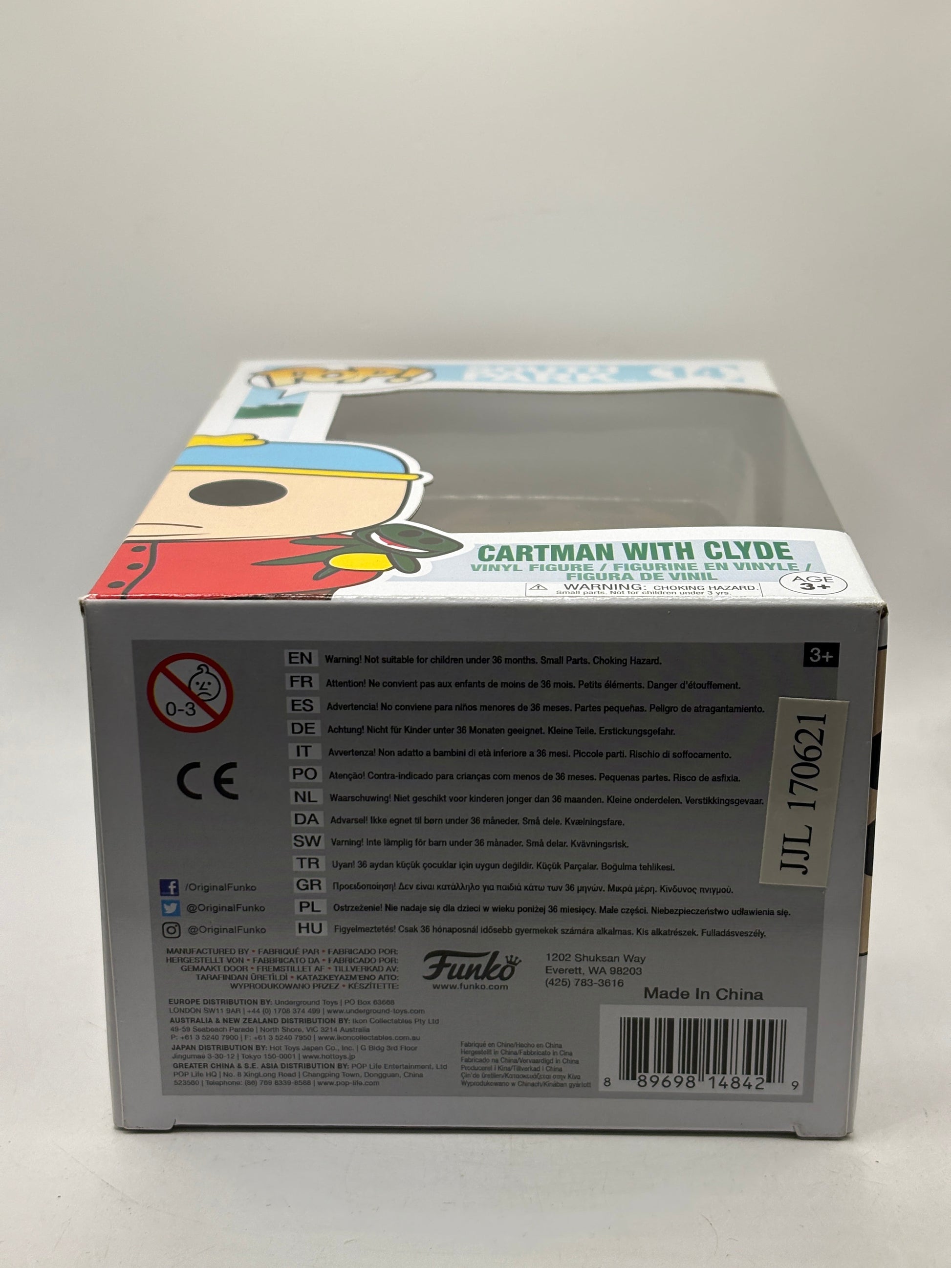 Funko POP! South Park #14 Cartman with Clyde Vinyl Figure FRENLY BRICKS - Open 7 Days