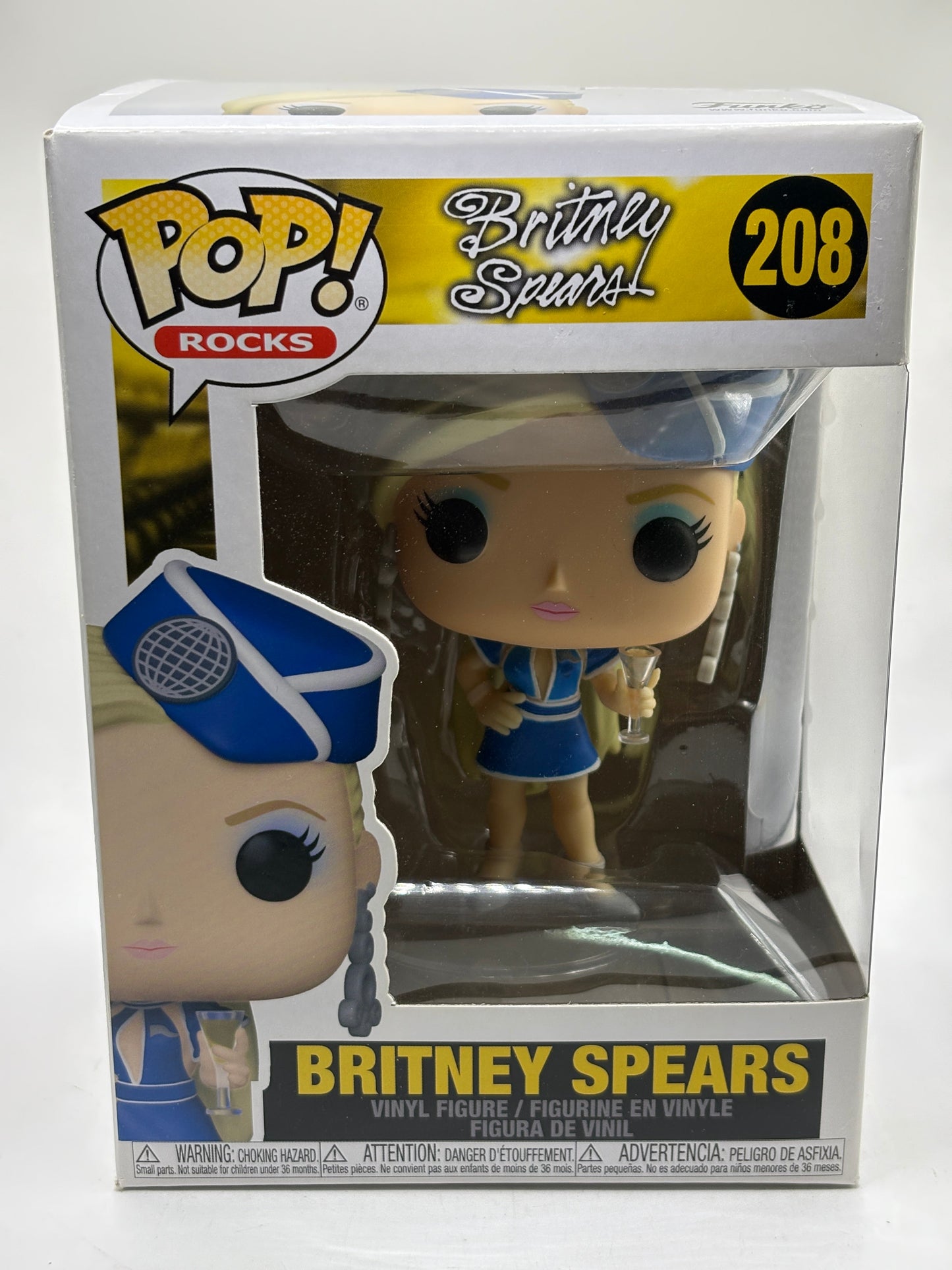 Funko POP! Rocks Britney Spears #208 Britney Spears Vinyl Figure FRENLY BRICKS - Open 7 Days