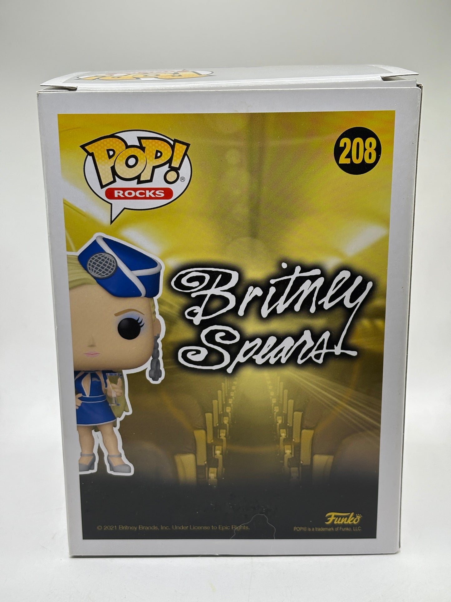 Funko POP! Rocks Britney Spears #208 Britney Spears Vinyl Figure FRENLY BRICKS - Open 7 Days
