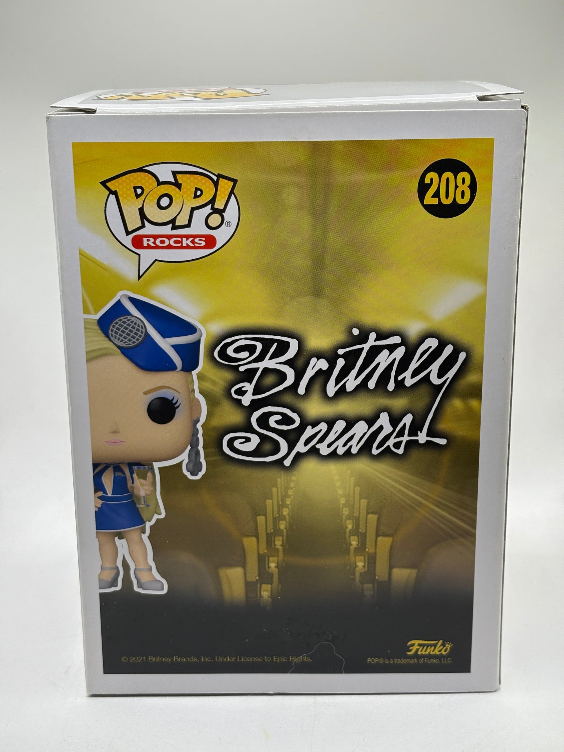 Funko POP! Rocks Britney Spears #208 Britney Spears Vinyl Figure FRENLY BRICKS - Open 7 Days