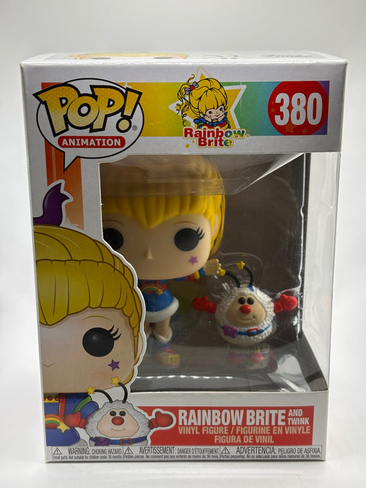 Funko POP! Animatiom Rainbow Brite #380 Rainbow Brite and Twink FRENLY BRICKS - Open 7 Days