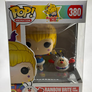 Funko POP! Animatiom Rainbow Brite #380 Rainbow Brite and Twink FRENLY BRICKS - Open 7 Days