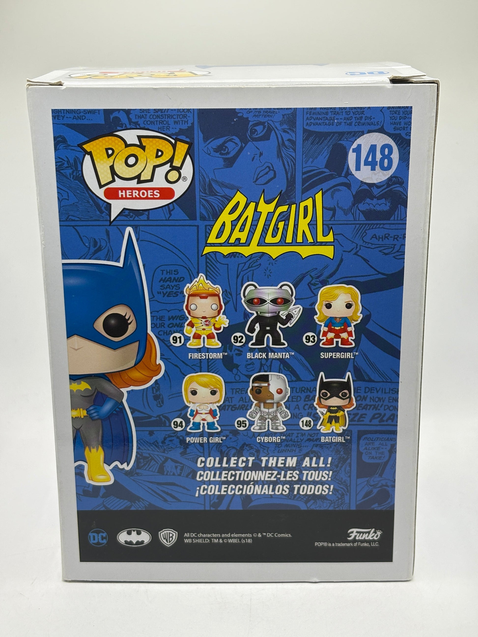 Funko POP! Heroes Batgirl #148 Batgirl Vinyl Figure FRENLY BRICKS - Open 7 Days