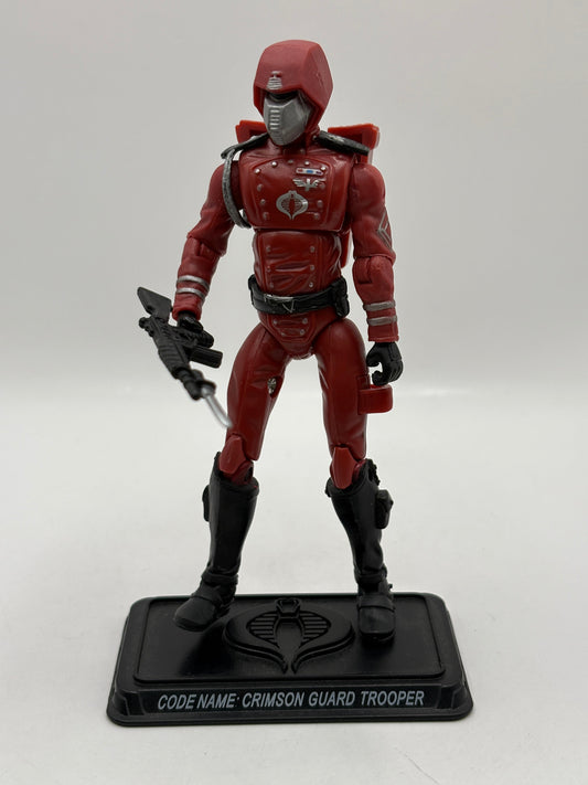 2008 G.I.Joe 25th Anniversary Crimson Guard Trooper Action Figure Loose FRENLY BRICKS - Open 7 Days