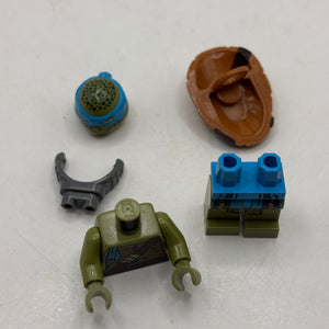 LEGO Teenage Mutant Ninja Turtles Leonardo (Movie version) minifigure (tnt044) FRENLY BRICKS - Open 7 Days