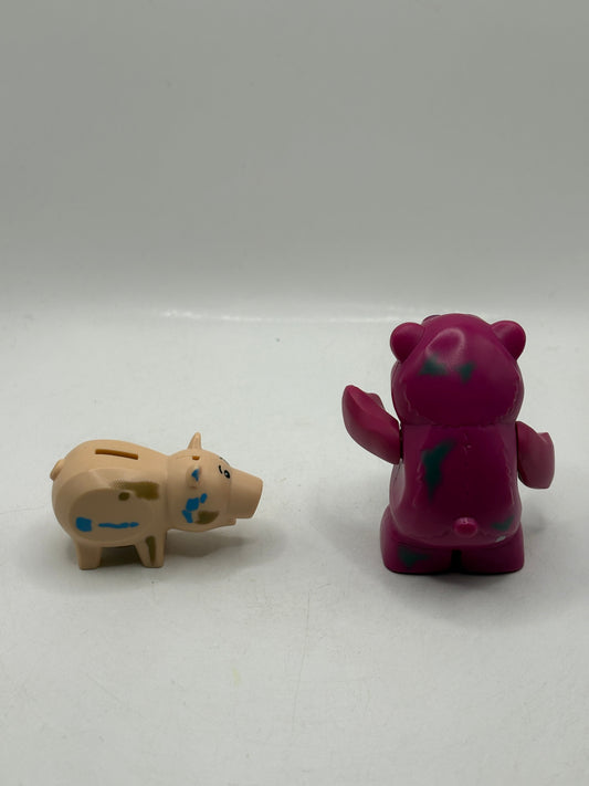 LEGO 7596 Toy Story 3 Minifigure Lot: Dirty Hamm (w/ Plug & Coin), Lotso, Woody FRENLY BRICKS - Open 7 Days