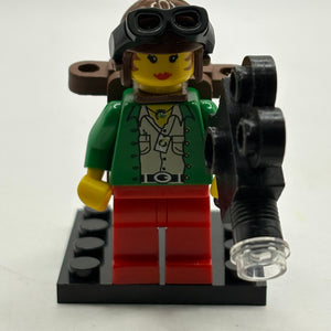 Lego minifgure adventures dino island Miss Gail Storm adv018 video camera FRENLY BRICKS - Open 7 Days