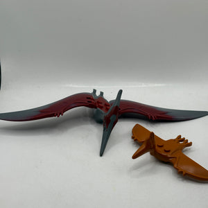 Lego Jurassic Pterodactyl Minifigure lot x 2 Incomplete FRENLY BRICKS - Open 7 Days