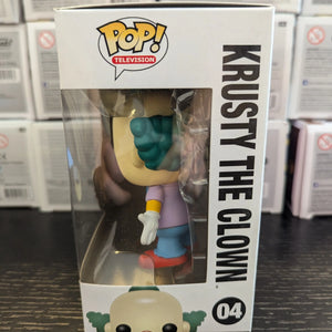 Funko Pop The Simpson Krusty The Clown TM #04 Vaulted & Retired FRENLY BRICKS - Open 7 Days