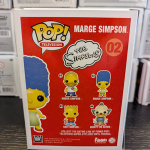 Funko Pop! The Simpsons Marge #02 Vaulted & Retired FRENLY BRICKS - Open 7 Days