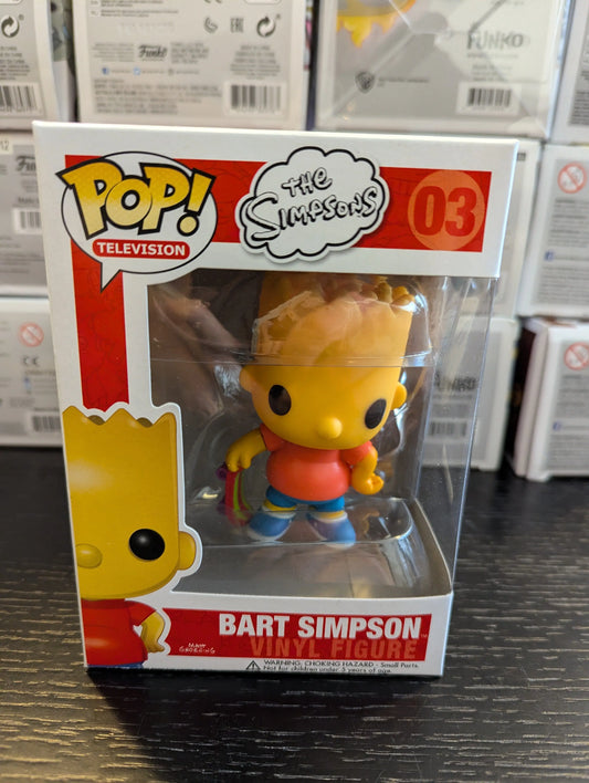 Funko POP! Television Animation The Simpsons Bart Simpson #3 FRENLY BRICKS - Open 7 Days