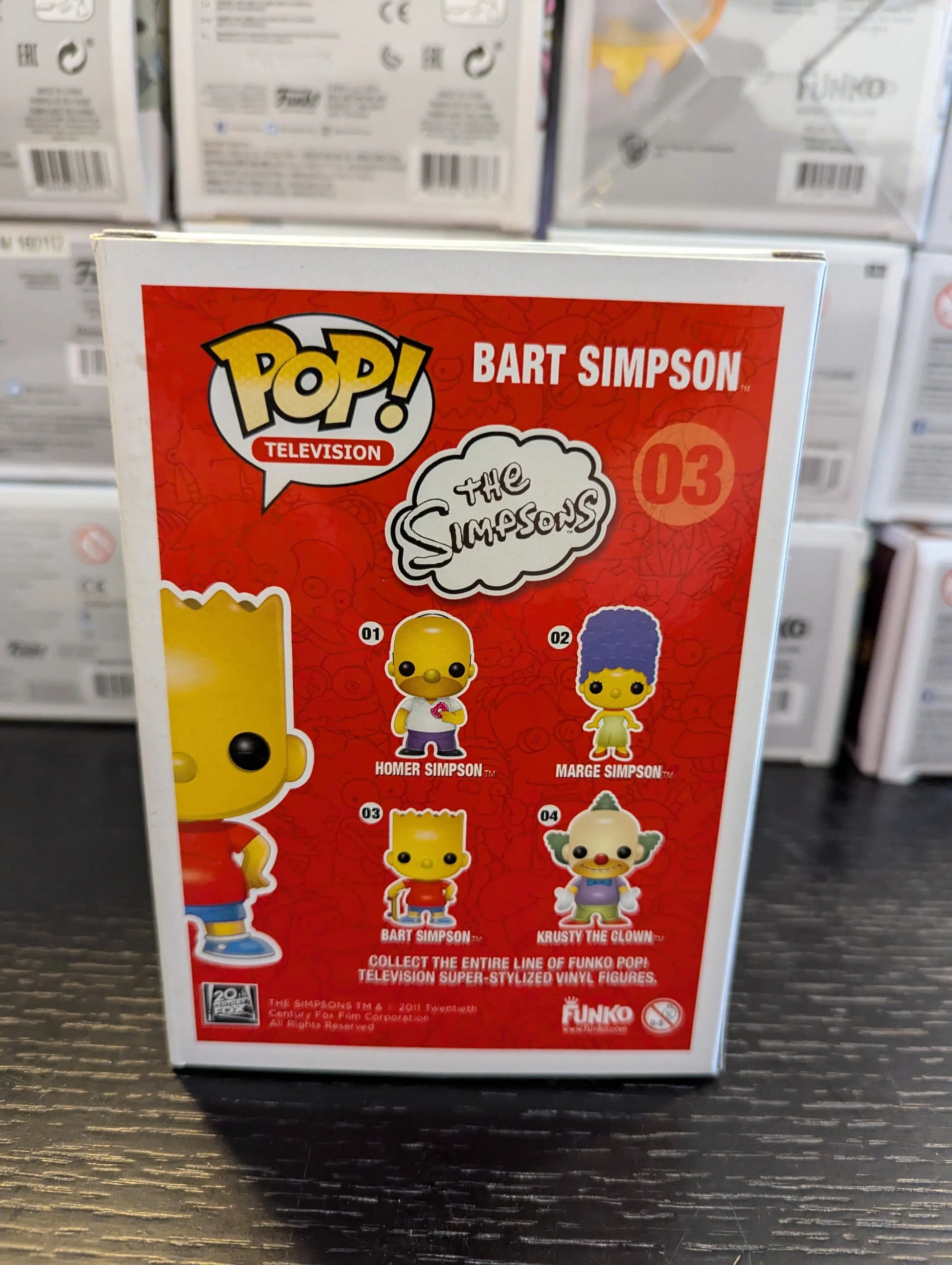 Funko POP! Television Animation The Simpsons Bart Simpson #3 FRENLY BRICKS - Open 7 Days