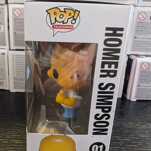 Funko POP Vinyl - Television - The Simpsons - Homer Simpson - #01 FRENLY BRICKS - Open 7 Days