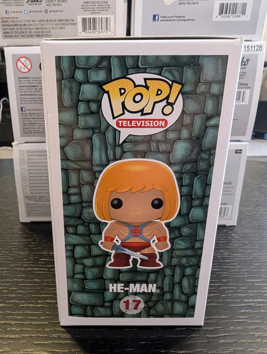 He-Man #17 Masters of the Universe Funko Pop! Vinyl Figure FRENLY BRICKS - Open 7 Days