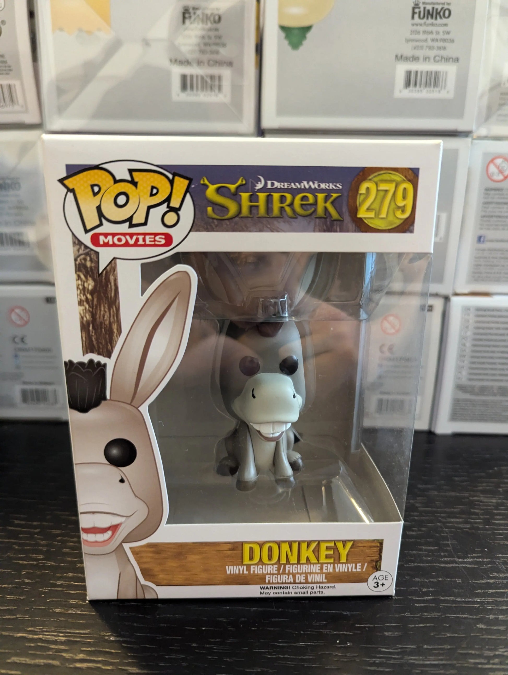 Donkey 279 Funko Pop Vinyl Movies DreamWorks Shrek FRENLY BRICKS - Open 7 Days