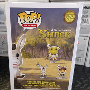 Donkey 279 Funko Pop Vinyl Movies DreamWorks Shrek FRENLY BRICKS - Open 7 Days