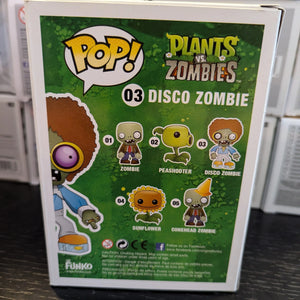 FUNKO POP VINYL PLANTS VS ZOMBIES PVZ DISCO ZOMBIE #03 FRENLY BRICKS - Open 7 Days