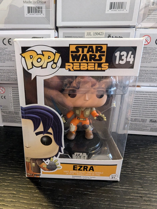 Funko Pop! Vinyl: Star Wars - Ezra Bridger #134 FRENLY BRICKS - Open 7 Days