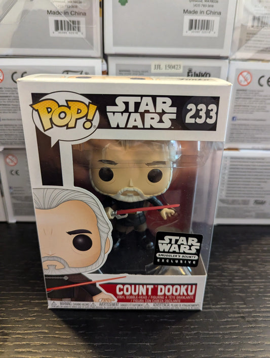 Funko POP Vinyl - Count Dooku - Smugglers Bounty - #233 - Star Wars FRENLY BRICKS - Open 7 Days