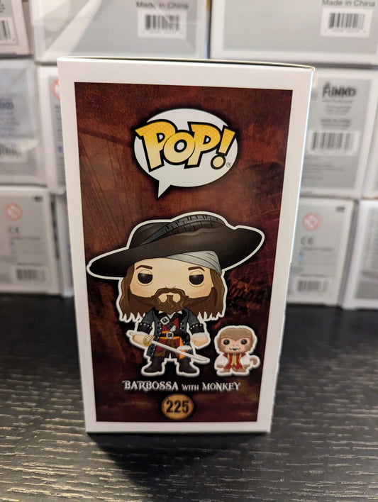 Funko POP Vinyl - Disney Pirates Of The Caribbean - Barbossa With Monkey - #225 FRENLY BRICKS - Open 7 Days