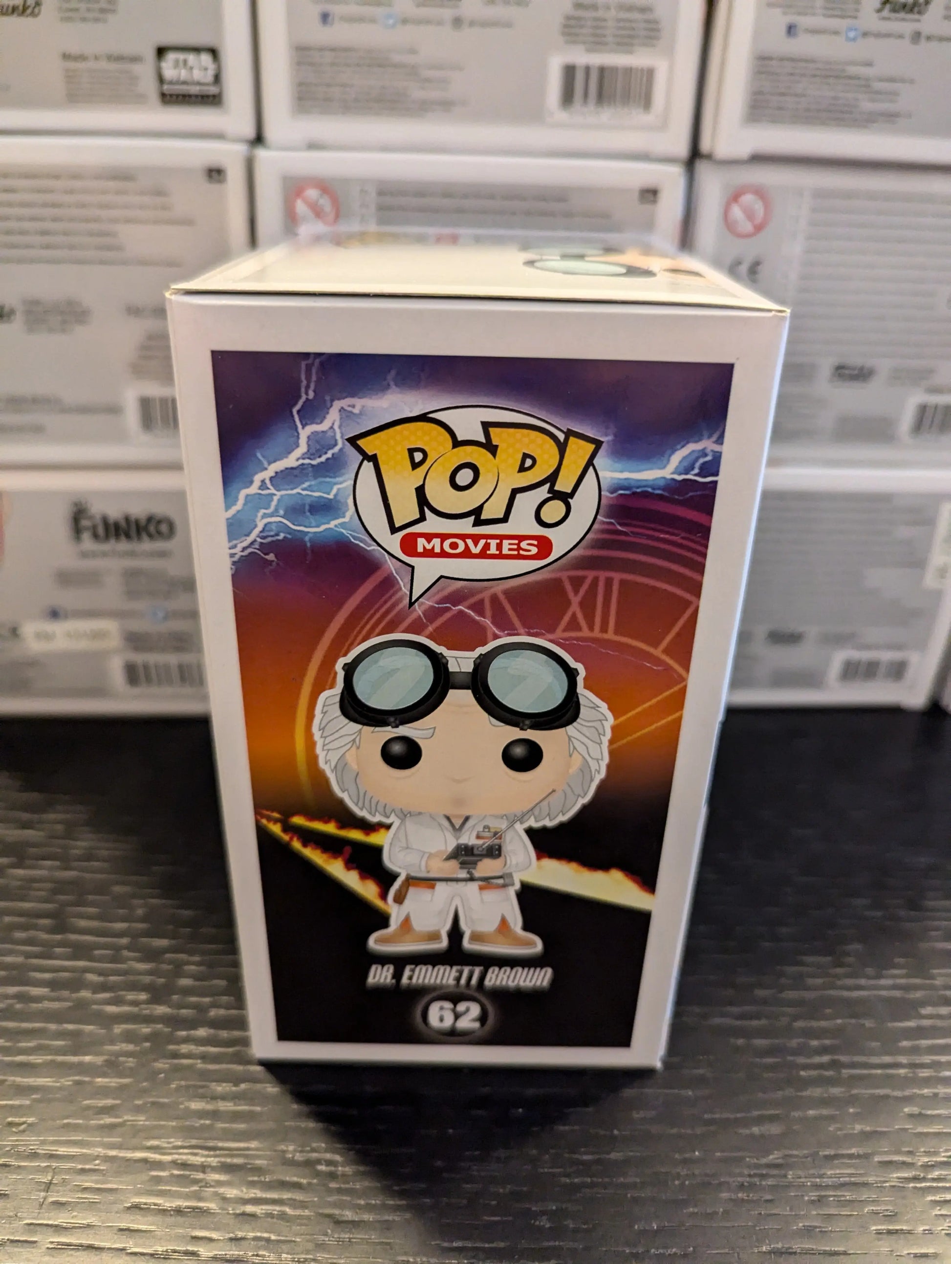 Funko Pop! Vinyl: Back to the Future - Dr. Emmett Brown - (Glow) GITD FRENLY BRICKS - Open 7 Days