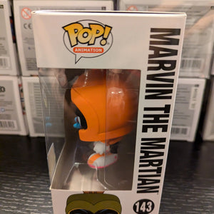 POP MARVIN THE MARTIAN (NEON ORANGE) 143 SAN DIEGO 2017 1000 PCS FUNKO FRENLY BRICKS - Open 7 Days