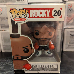 Funko Pop Vinyl - Clubber Lang 20 - Movies - Rocky - Vaulted FRENLY BRICKS - Open 7 Days