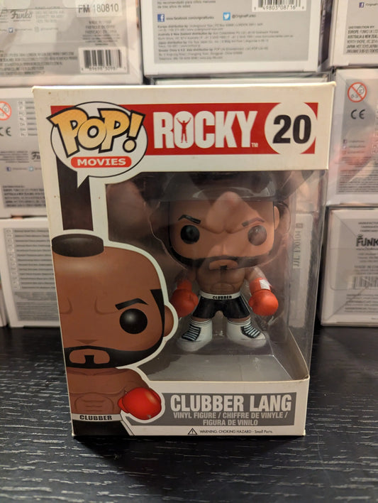 Funko Pop Vinyl - Clubber Lang 20 - Movies - Rocky - Vaulted FRENLY BRICKS - Open 7 Days