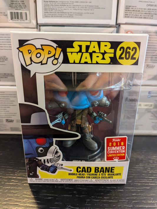 Funko Pop Star Wars Cad Bane SDCC 2018 Summer Convention Exclusive FRENLY BRICKS - Open 7 Days