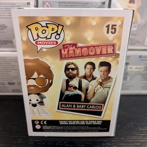 Pop Vinyl Funko Pop Figure - The Hangover: Alan & Baby Carlos #15 FRENLY BRICKS - Open 7 Days