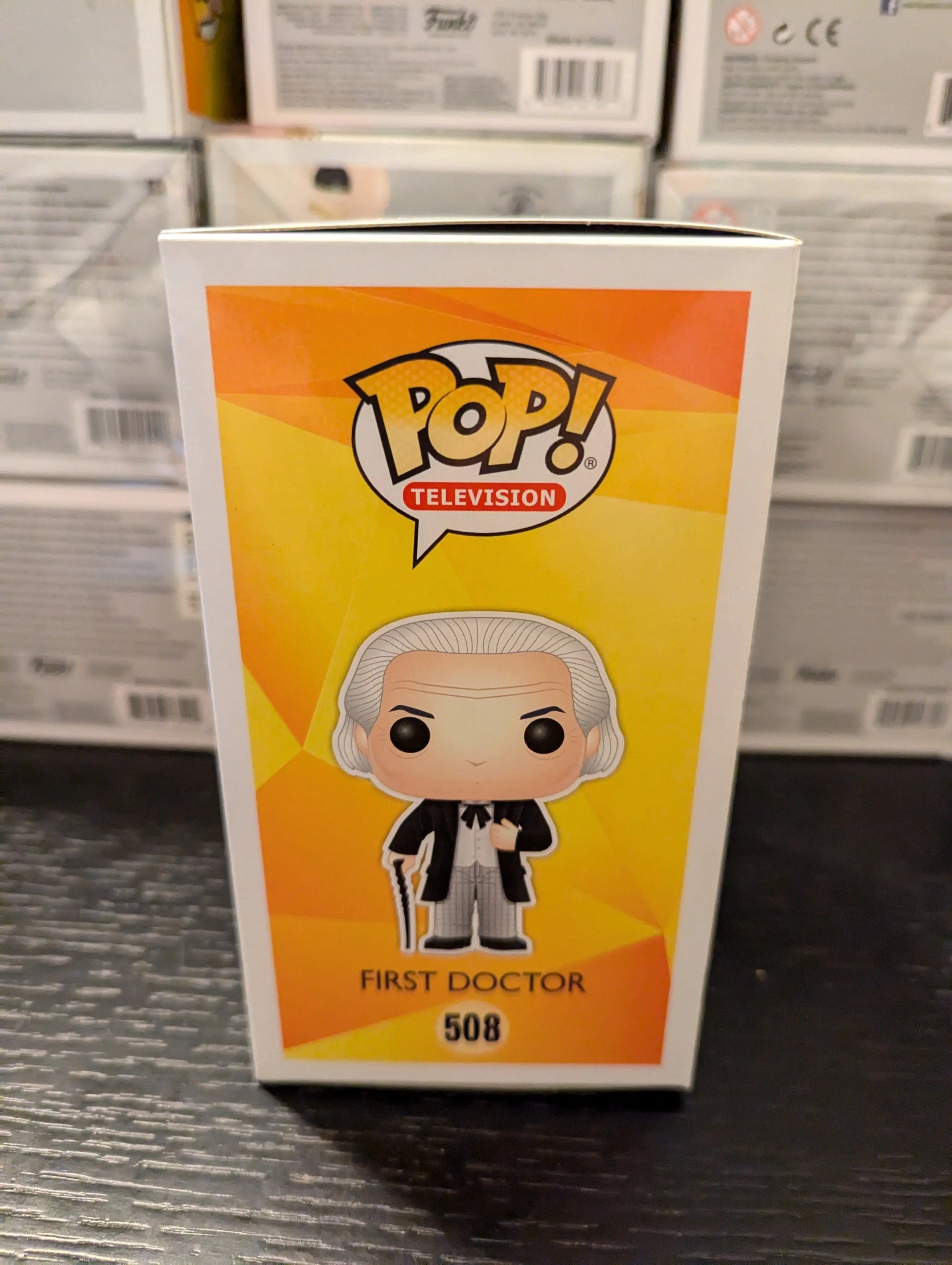 Funko POP Doctor Who First Doctor 508 NYCC 2017 Exclusive Hartnell FRENLY BRICKS - Open 7 Days