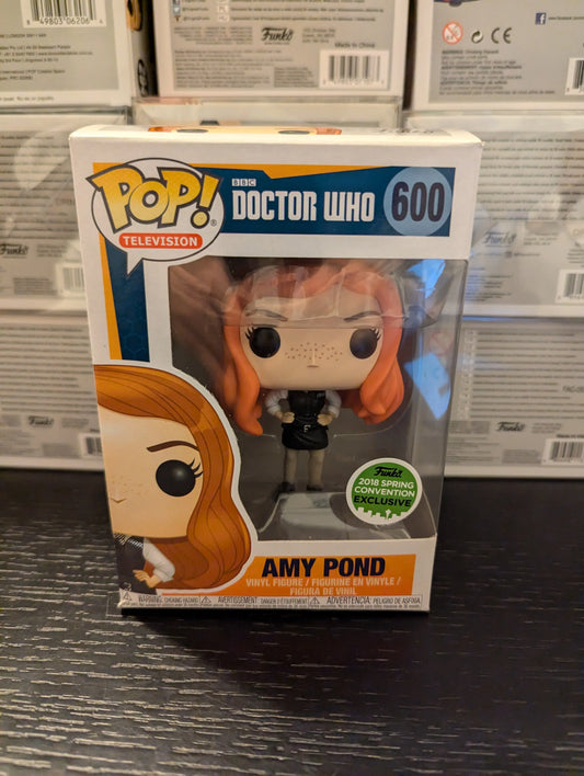 Amy Pond Pop 600 - Doctor Who Funko Pop! Vinyl - 2018 Spring Convention FRENLY BRICKS - Open 7 Days