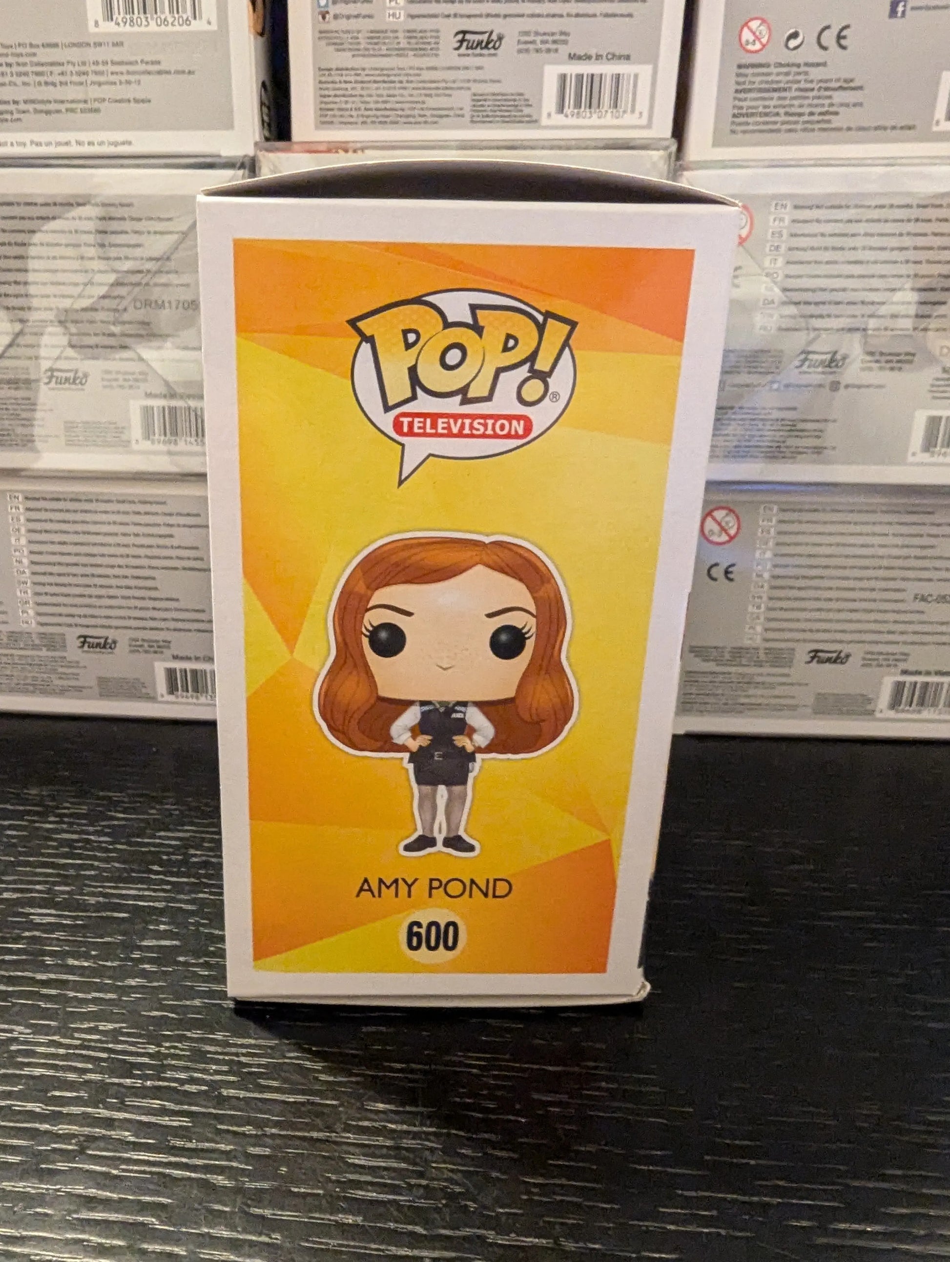 Amy Pond Pop 600 - Doctor Who Funko Pop! Vinyl - 2018 Spring Convention FRENLY BRICKS - Open 7 Days