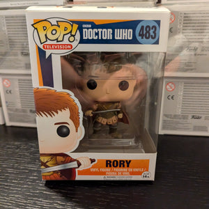 Funko POP! Doctor Who Vinyl Figure - RORY (The Last Centurion) #483 (Excl) *NM* FRENLY BRICKS - Open 7 Days