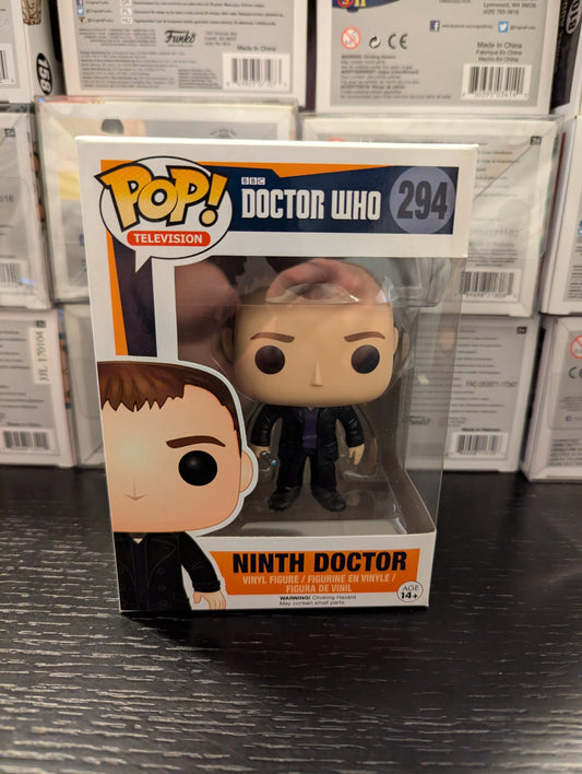 Funko Pop! BBC Doctor Who Ninth Doctor #294 Pop FRENLY BRICKS - Open 7 Days