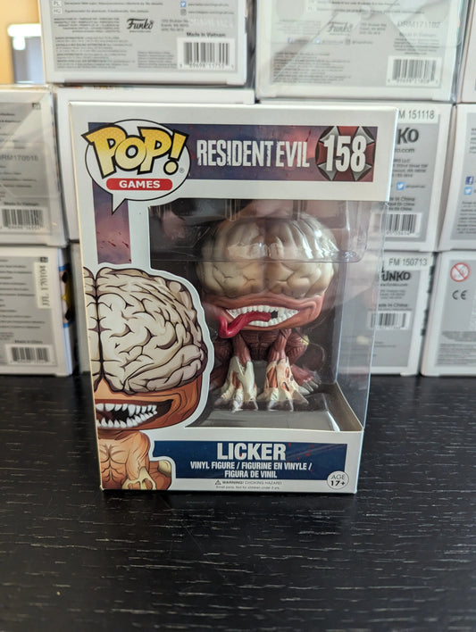 FUNKO  Pop! Vinyl: Resident Evil Licker #158 Horror FRENLY BRICKS - Open 7 Days