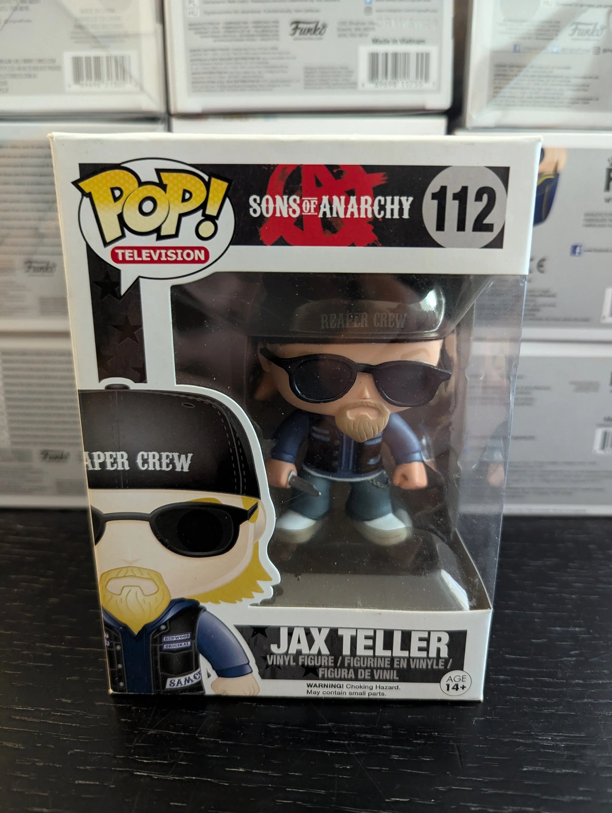 Funko POP! Vinyl Figure - Sons of Anarchy - JAX TELLER #112 *NM* FRENLY BRICKS - Open 7 Days