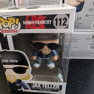 Funko POP! Vinyl Figure - Sons of Anarchy - JAX TELLER #112 *NM* FRENLY BRICKS - Open 7 Days